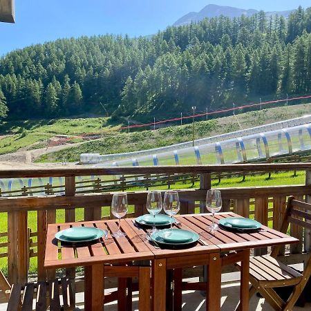 Appartement 2 Chambres Vue Pistes, Parking Privatif Les Orres Luaran gambar