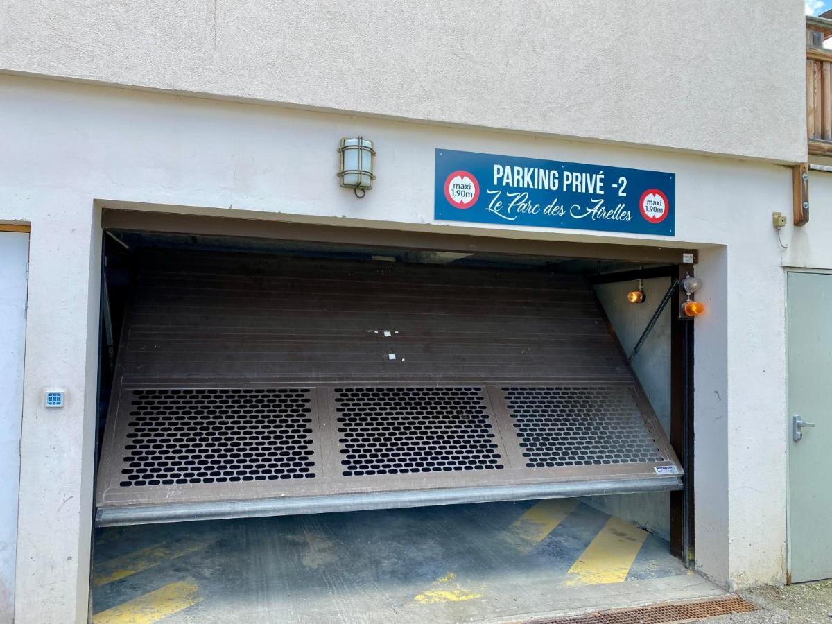 Appartement 2 Chambres Vue Pistes, Parking Privatif Les Orres Luaran gambar