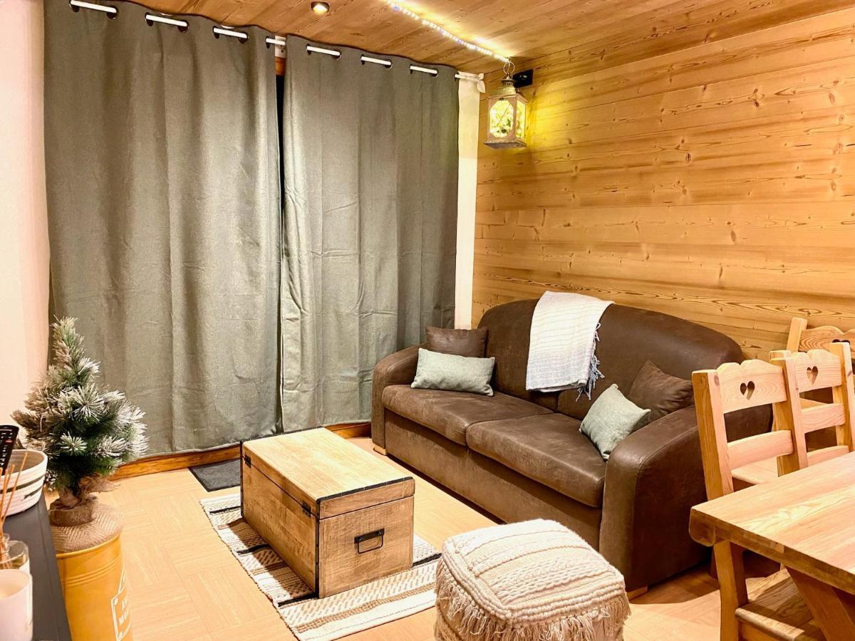 Appartement 2 Chambres Vue Pistes, Parking Privatif Les Orres Luaran gambar